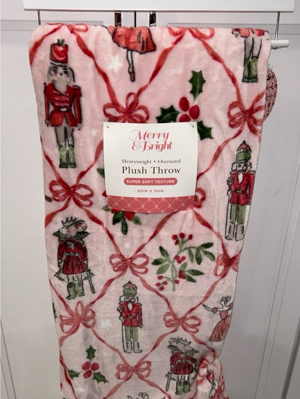 The Nutcracker Ballet Oversized Plush Throw Blanket